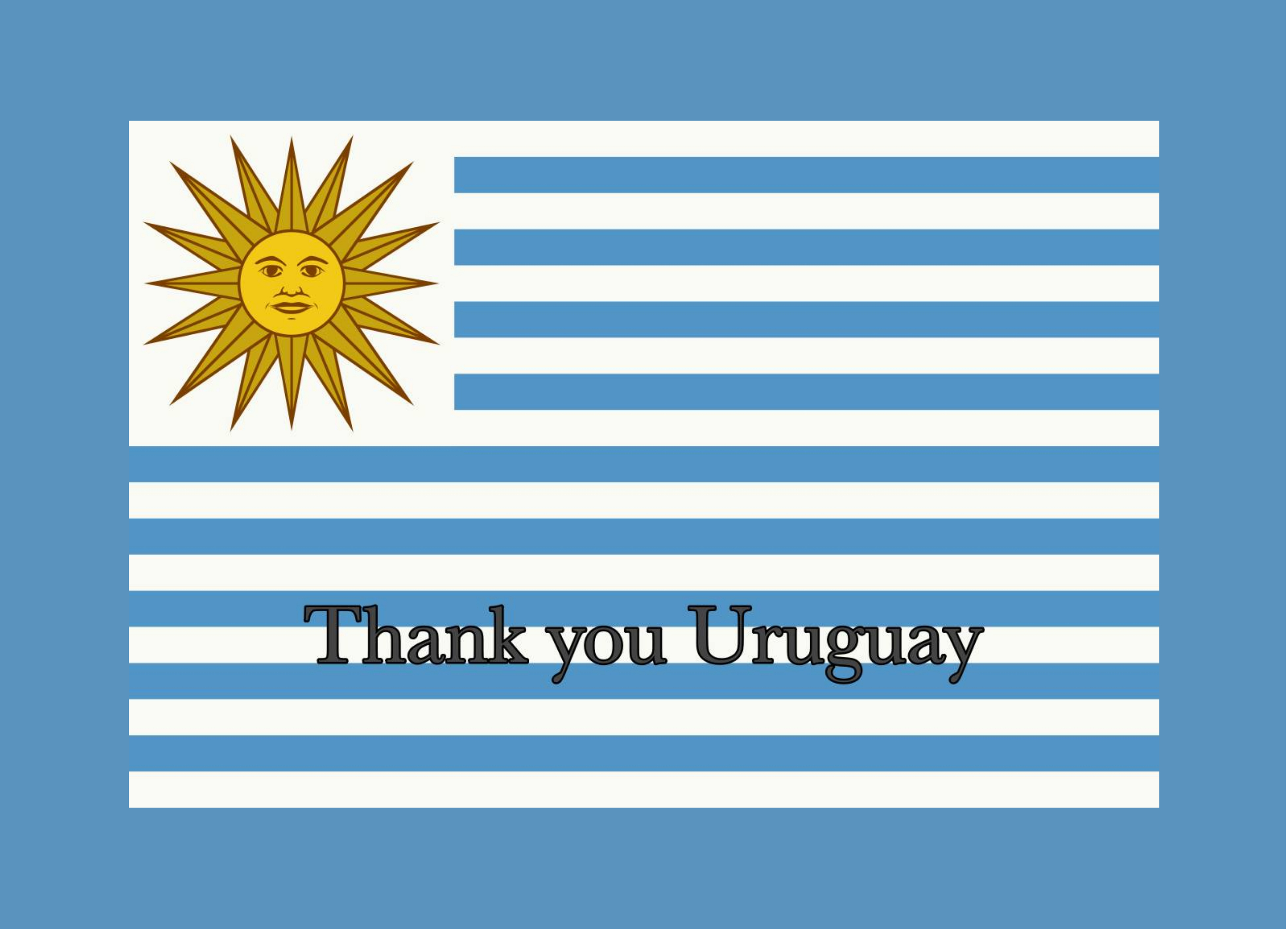 Thank you, Uruguay